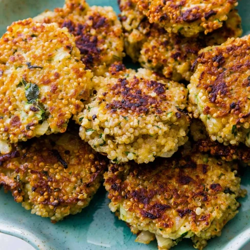 Crispy Quinoa Patties Image