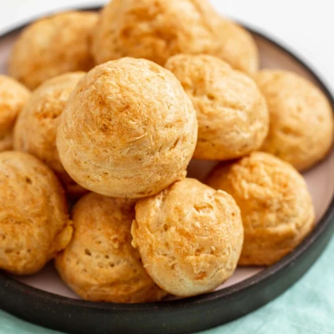 Gougères (Choux Pastry Cheese Puffs) Image