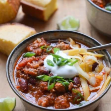 Classic Turkey Chili Recipe Page