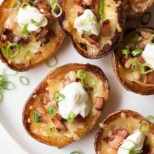 Cheese and Bacon Potato Skins Recipe Page