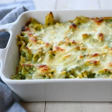 Baked Penne with Spinach, Ricotta &amp; Fontina Recipe Page