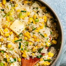 Hot buttered corn rice Recipe Page