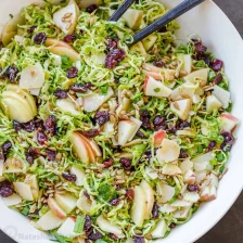 Shaved Brussels Sprout Salad Recipe Page