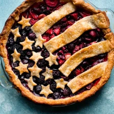 American Flag Pie Recipe Page