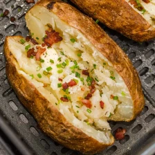 Air Fryer Baked Potatoes Recipe Page