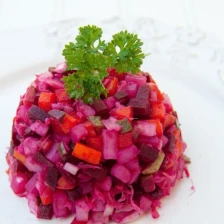 Russian Vinaigrette Recipe with Beets and Sauerkraut Recipe Page