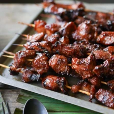 Filipino BBQ Pork Skewers Recipe Page