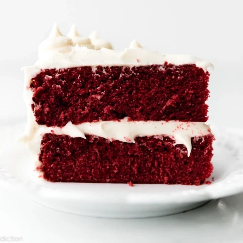 Red Velvet Cake with Cream Cheese Frosting Image