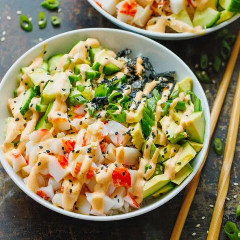 California Roll Bowls Recipe Image