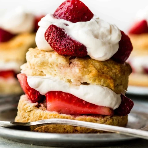 Homemade Strawberry Shortcake Image