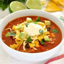 Quick Taco Soup with Pork Carnitas Recipe Page