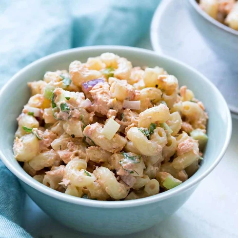 Salmon Macaroni Salad Image