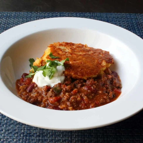 Firehouse Chili And Cornbread Casserole Image