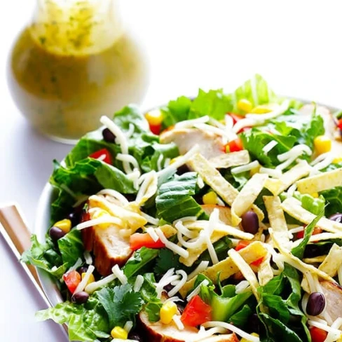 Santa Fe Salad with Cilantro-Lime-Peanut Vinaigrette Image