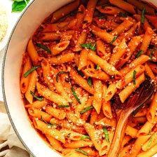 Penne Alla Vodka (Vodka Cream Pasta) Recipe Page