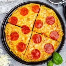 Cauliflower Pizza Crust Recipe Page