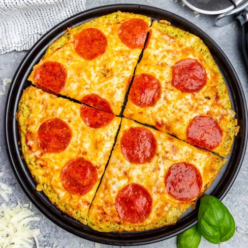 Cauliflower Pizza Crust Image