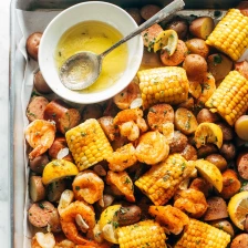 Garlic Butter Shrimp Boil  Recipe Page