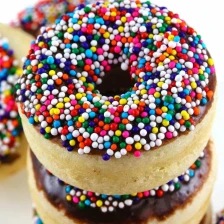 Baked Vanilla Cake Donuts with Chocolate Glaze Recipe Page