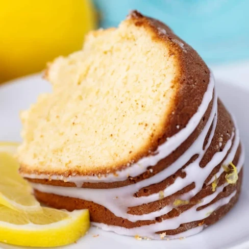 Old Fashioned Lemon Pound Cake Image