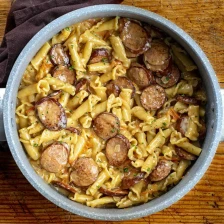 One Pot Spicy Sausage Pasta Recipe Page