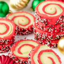 Spiral Christmas Sugar Cookies Recipe Page