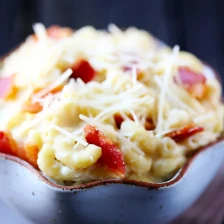 Bacon and Truffle Oil Macaroni and Cheese Recipe Page