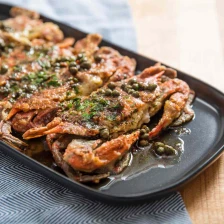 Sautéed Soft-Shell Crabs With Lemon-Butter Pan Sauce Recipe Page