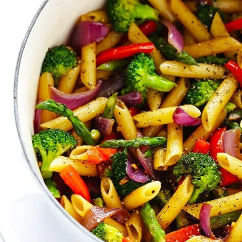 Balsamic Veggie Pasta Image