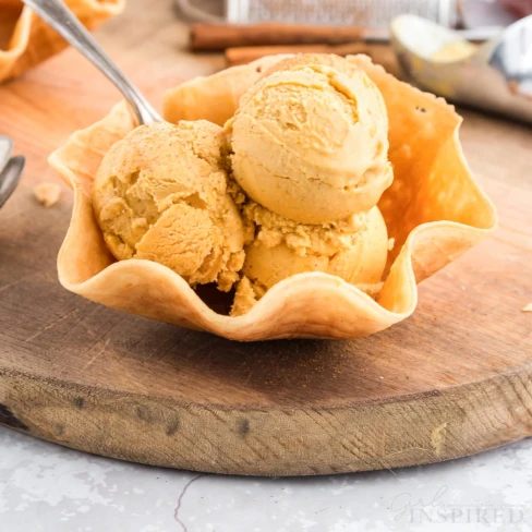 Pumpkin Ice Cream Image