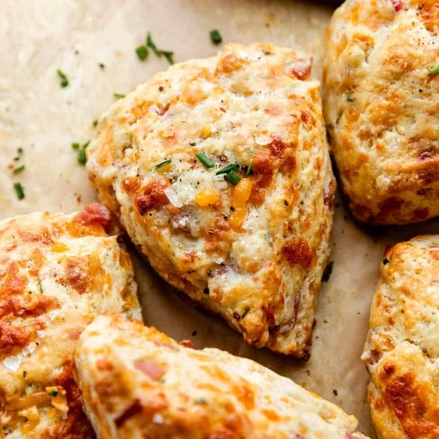 Savory Ham &amp; Cheese Scones Image