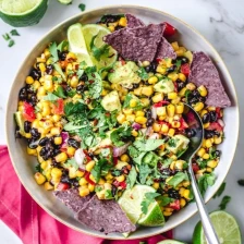 10-Minute Black Bean &amp; Corn Salad Recipe Page