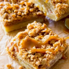 Salted Caramel Apple Pie Bars Recipe Page