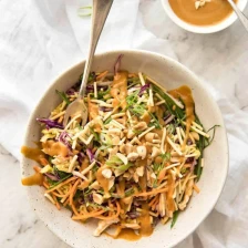 Chinese Chicken Salad with Asian Peanut Salad Dressing Recipe Page