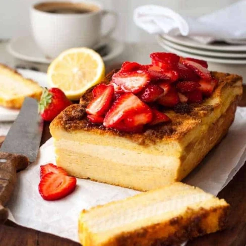 Cream Cheese Stuffed French Toast Image