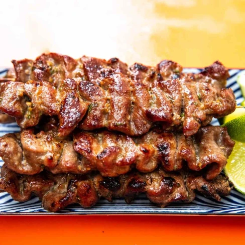 Moo Ping (Thai-Style Grilled Pork Skewers) Recipe Image