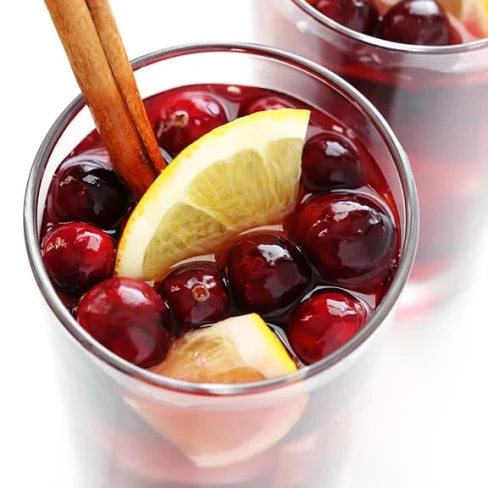 Sparkling Cranberry Orange Sangria Image