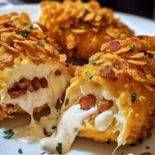 Cream Cheese And Bacon Stuffed Doritos Chicken Recipe Page