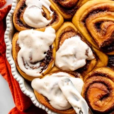 Pumpkin Cinnamon Rolls Recipe Page