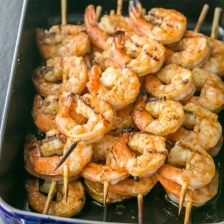 Grilled Garlic Cajun Shrimp Skewers Recipe Page