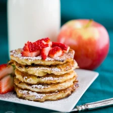 Apple and Cottage Cheese Pancakes Recipe Page