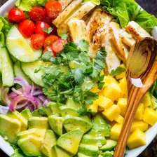 Chicken Mango Avocado Salad Recipe Page