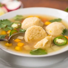 Masa Ball Soup (Corn Dumplings in Chicken Soup) Recipe Recipe Page