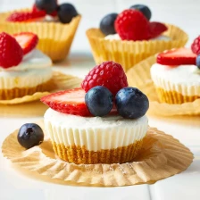 Mini No-Bake Cheesecakes Recipe Page