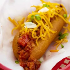 Chili Cheese Corn Dog Recipe Page