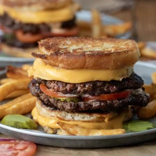 Grilled Cheese Burgers Recipe Page