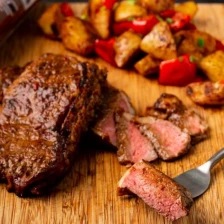 Thai Pepper and Garlic Steak Dinner Recipe Page