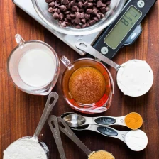 How to Measure Ingredients (Wet and Dry) Recipe Page