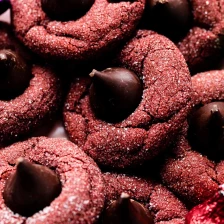 Red Velvet Kiss Cookies Recipe Page