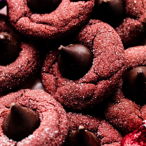 Red Velvet Kiss Cookies Image